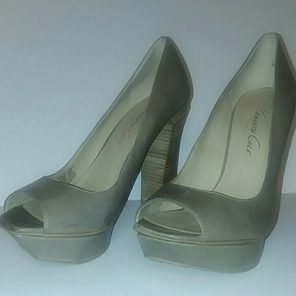 kenneth cole shes got edge platforms size 10
